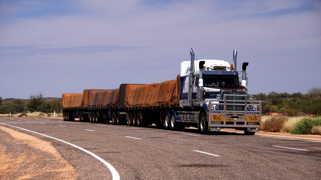 road train truck